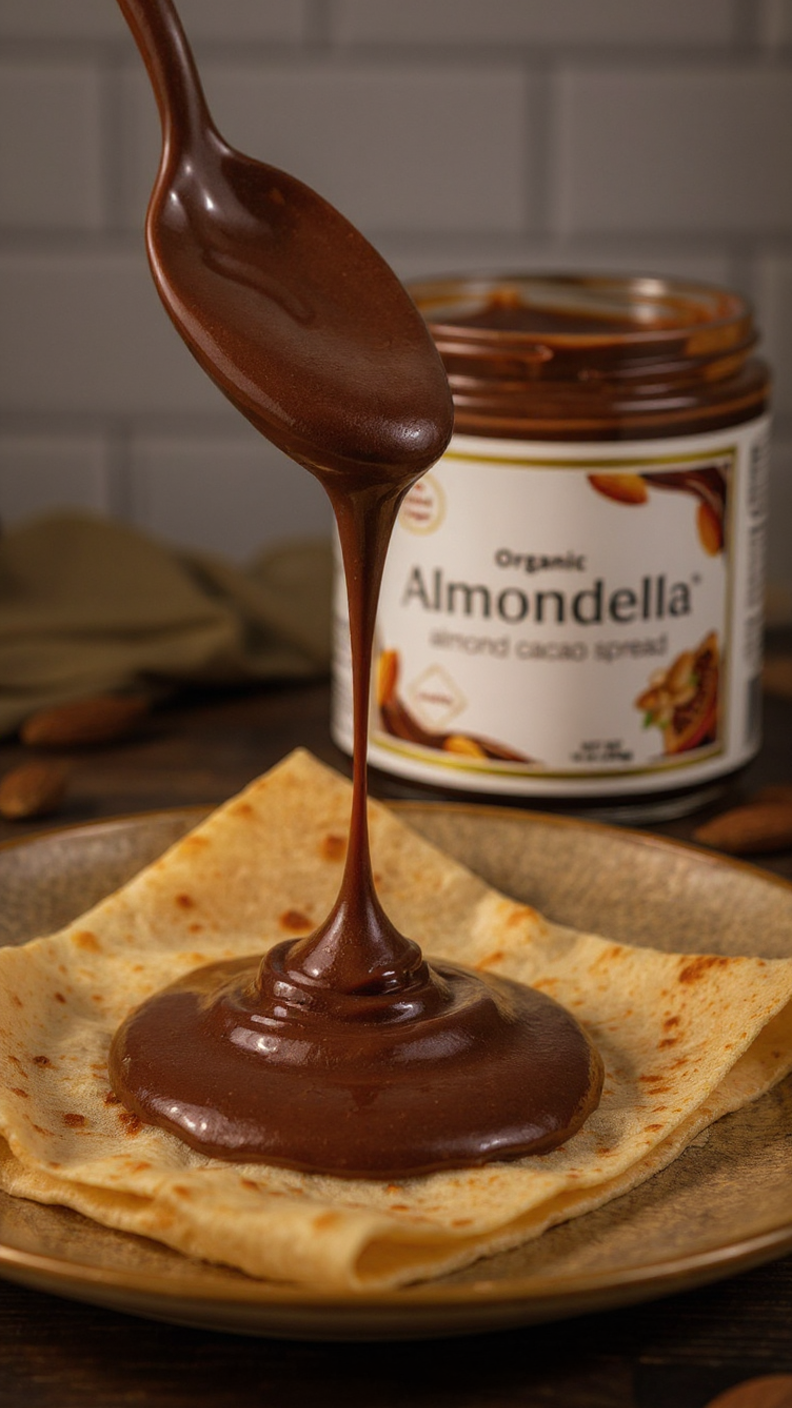 silky smooth dark spread toping on crape (1)